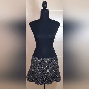 Vintage Treasy Co. Skull Mini Skirt